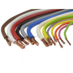 przewód 1,0mm LGY 1-żyłowy różne kolory 1mb