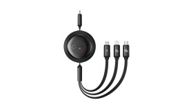 Kabel Baseus Free2draw Cb000084 Zwijany Usb-C - Lightning / Usb-C / Micro Usb...