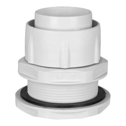 Dławik do rury elastycznej szary GUS fi: 32mm IP65