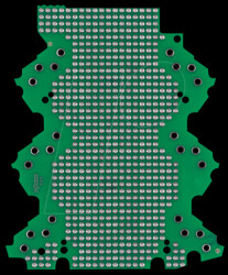 2857-193/3140-000 perfboard 3-3-CL, 0-0-JS
