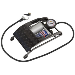 Sealey FP4 Foot Pump Twin Barrel