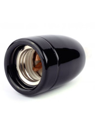 CERAMICZNA OPRAWKA ŻARÓWKI E27 CZARNA COH510-3AB