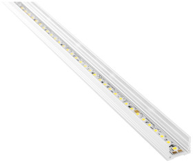Barthelme 62399201_9010 BARdolino Profil LED aluminium (D x S x W) 1000 x 18.4 x 13 mm 1 m