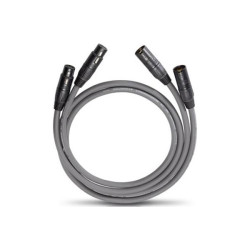 Oehlbach D1C2014 NF 14 Master XLR Cable Anthracite 0.75m XLR plug to socket