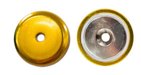 Magnes neodymowy, typ: Walcowy mały, siła pociągowa: 19kg, mocowanie: Śruba, gr.: 8mm