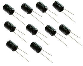 Opencircuit 1uF 450V Capacitor electrolytic - 10 pcs