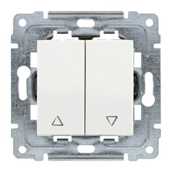 DANTE Łącznik żaluzjowy z klawiszem bez ramki 16AX 250V 450228