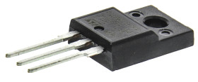 MOSFET N-kanałowy 8.6 A TO-220FP 700 V Pojedynczy 35 W 850 miliomów