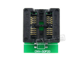 Waveshare SOP8 TO DIP8 2-Units, Programmer Adapter