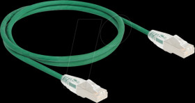 80365 Patch cable Cat.6a U/FTP Slim 1 m green