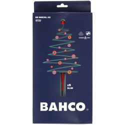 Bahco BE-9882SL-XE XMAS BE-9882SL ERGO&#x2122; Slim VDE Insulated Screwdriver Set, 5Pc