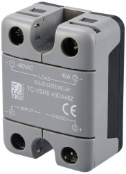 Przekaźnik SSR TRU COMPONENTS TC-GSR-1-25DD 40 A 480 V/AC Przełączanie w punkcie zero 1 szt.
