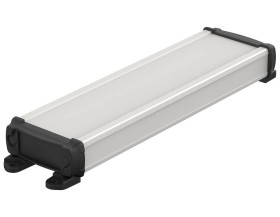 BOPLA ELP 620-0200 DW (83062200.S7) - profil aluminiowy zamknięty z pokrywą do montażu naściennego (57,5 x 22 x 200 mm)