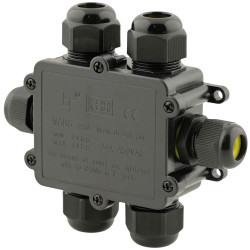 Boxexpert BXPJSGH687-6 Junction Box IP68 Waterproof LWH 35x112x93mm 7-Pin