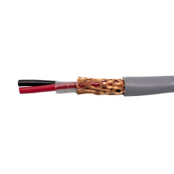 Control Cable liczba żył 2 0,33 mm² Ekranowany Alpha Wire średnica zew 5.05mm Szary