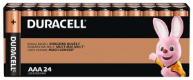 bateria alkaliczna Duracell Basic LR03 AAA (kartonik) - 24 sztuki