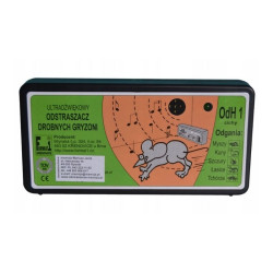 Ultradzwiękowy odstraszacz gryzoni MYSZY SZCZURY KUNY OdH1 słyszalny