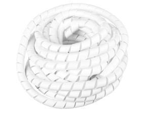 Wężyk ochronny spiralny WSN 24/V2 biały E01WS-01010300800 /10m/
