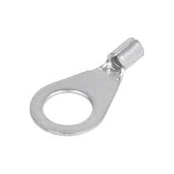 Końcówka M8/2.5 oczkowa okrągła miedź cynowana kablowa