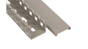 Korytko Grzebieniowe T1 25X25 G Jasnoszare Eca2525 /2M/