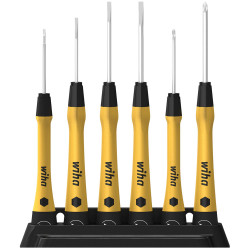 Wiha 43707 PicoFinish&#xAE; SL/PH Fine ESD Screwdriver Set, 7 Piece