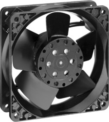 AC axial fan, 230 V, 119 x 119 x 38 mm, 100 m³/h, 32 dB, slide bearing, ebm-papst 4850 N