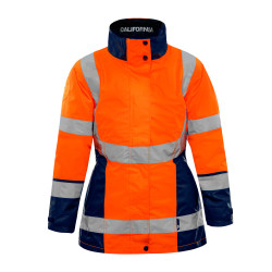 PARKA 4 IN 1 CALIFORNIA - WOMEN - ORANGE