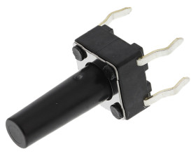 Klosz do przycisku dotykowego SPST 50 mA przy 12 V DC 13mm 13mm Montaż powierzchniowy