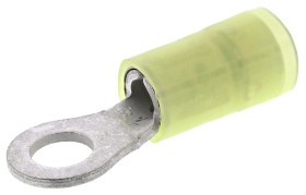 Zacisk oczkowy rozmiar przewodu 6mm² Ø , M5 izolowany średnica wew 5.39mm Molex