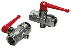 Zawór kulowy korpus mosiężny BSPP 40bar 1/4cal 580psi Legris