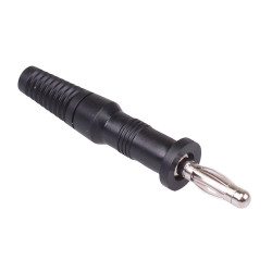 Black 4mm Banana Test Plug 10A R8-20A