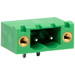 Camblock Plus CTBP9350/2FL 5mm Pluggable Male Horizontal Flanged T/Block 2p