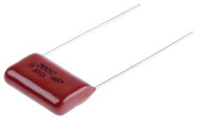 Kondensator foliowy 100nF 250V ac Nichicon Poliester metalizowany rozstaw: 15mm THT ±10