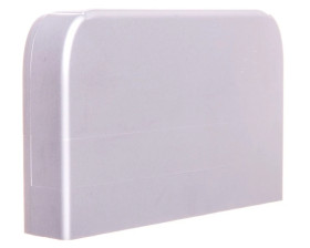 Zaślepka 105x 65x srebro DLP 65x105 ALU 011159