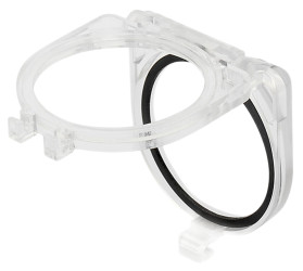 Przycisk, Pokrywa ochronna okrągła, 37 x 44.5mm