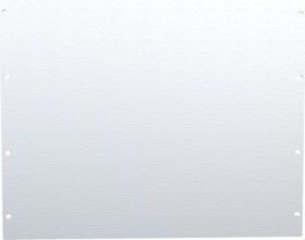 Blind plate, aluminum, (H) 400 mm, 9 U, PBPA19015UNF