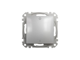 SEDNA DESIGN & ELEMENTS Wyłącznik pojedynczy 2-biegunowy srebrne aluminium SDD113102 SCHNEIDER ELECTRIC