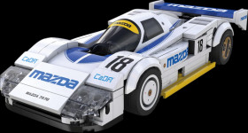 402881 CaDA Mazda 787B 1:24 white bricks