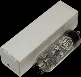UBF89 Electron tube, multiple tube, Noval, 9-pin, 100 mA