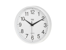 Zegar ścienny 25 cm biały