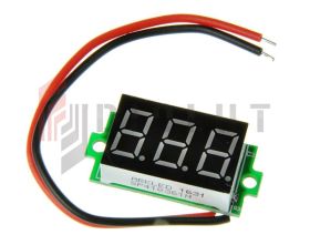 Moduł woltomierz voltomierz DC 3-30V LED czerwony