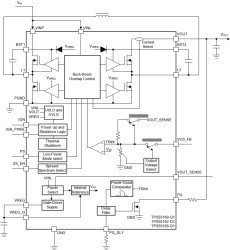 2-V to 36-V, 1-A output, 2-MHz, 5-V or 12-V fixed output voltage, step-up and step-down converter