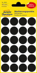 3003 Marking points, 18 mm, black