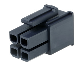 Obudowa złącza 4-pinowe 2-rzędowe raster: 5.7mm Molex Żeński Montaż na kablu Mega-Fit Złącze zasilające, złącze