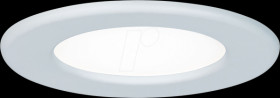 92058 LED recessed panel, 6 W, 4000 K, round, white