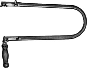 Saw bow, fretwork saw blades, 490001