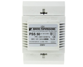 Transformator 1-fazowy modułowy bezpieczeństwa PSS 50 230/ 12V 4,0A, na szynę DIN, IP30, Ta 40, 16012-9981