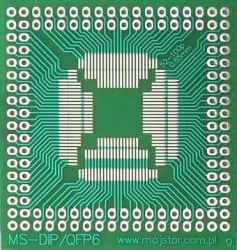 MS-DIP-QFP6 48mm x 50,5mm PŁYTKA UNIW.