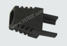 Odgiętka przewodu kat.5, czarna