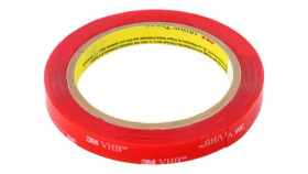 3M 4905 12Mm 5.5M Taśma: Mocująca W: 12Mm L: 5,5M Thk: 500Um Akrylowy Ul-746C